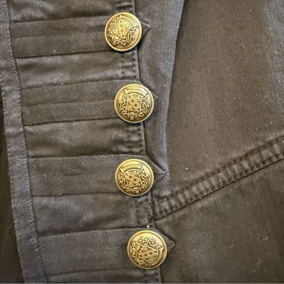 Free People black Buttoned Vest - Picture 3 of 4